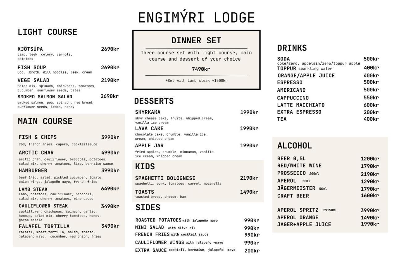 Engimyri Lodge Esterno foto